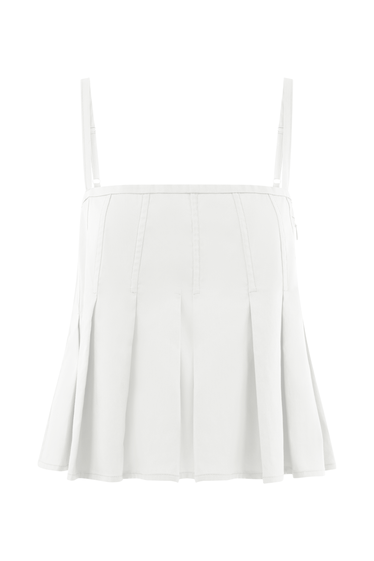 Mae Cotton Top - White #8