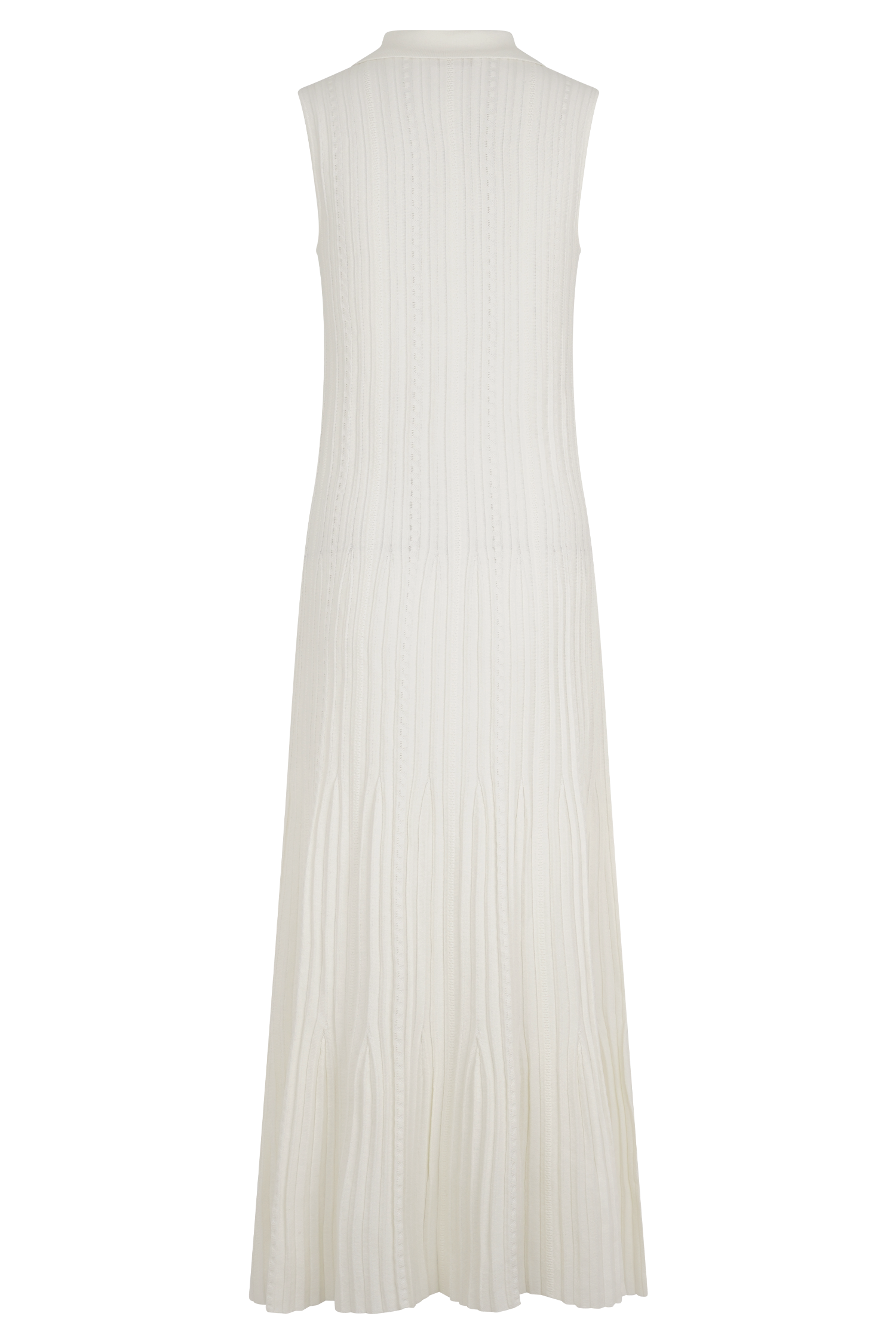 Margie Sleeveless Knit Midi Dress - White #6