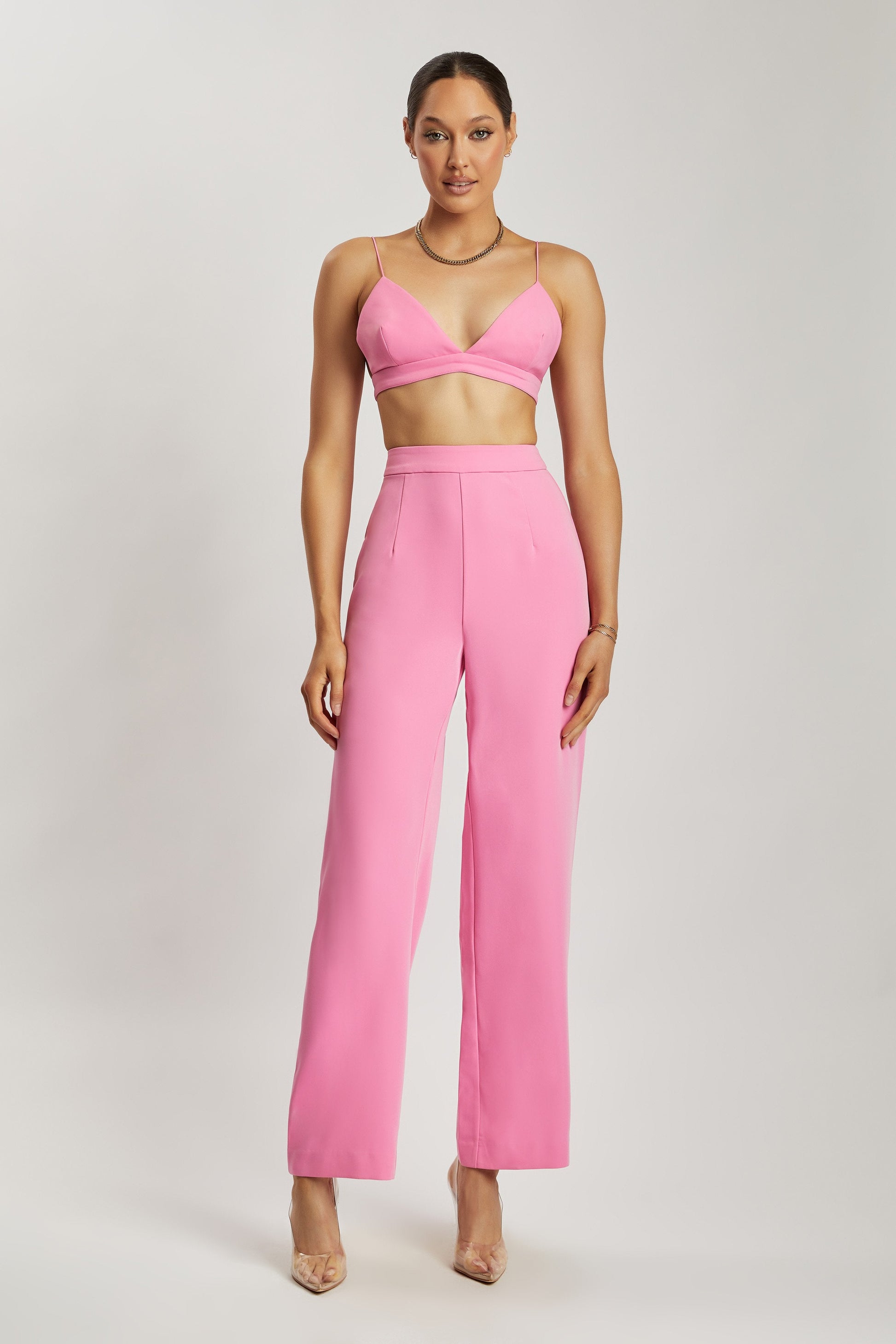 Cynthia Triangle Bralette - Pink #6