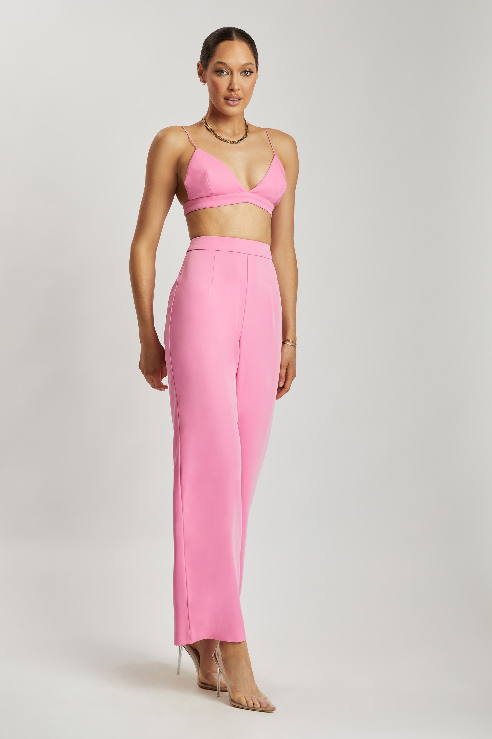 Cynthia Triangle Bralette - Pink #10