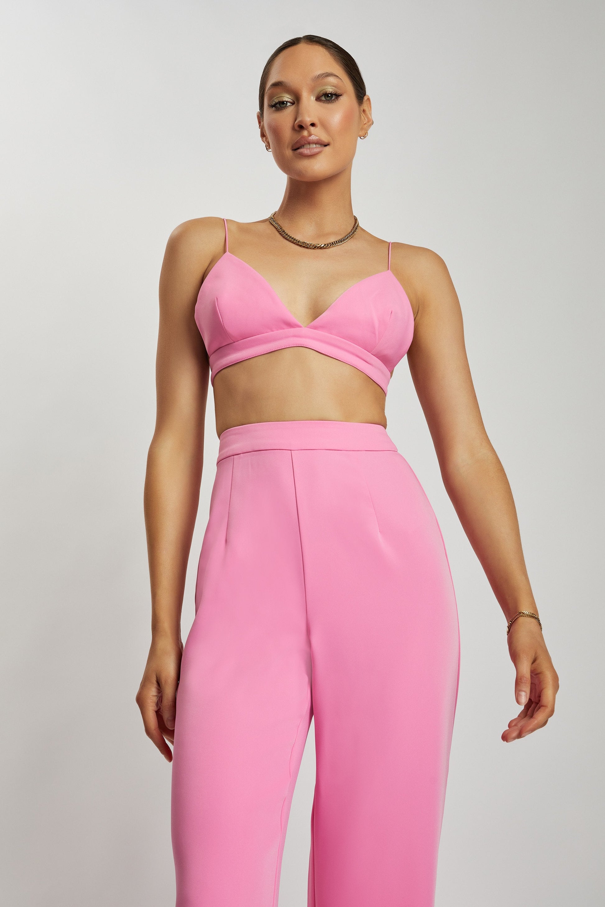 Cynthia Triangle Bralette - Pink #5