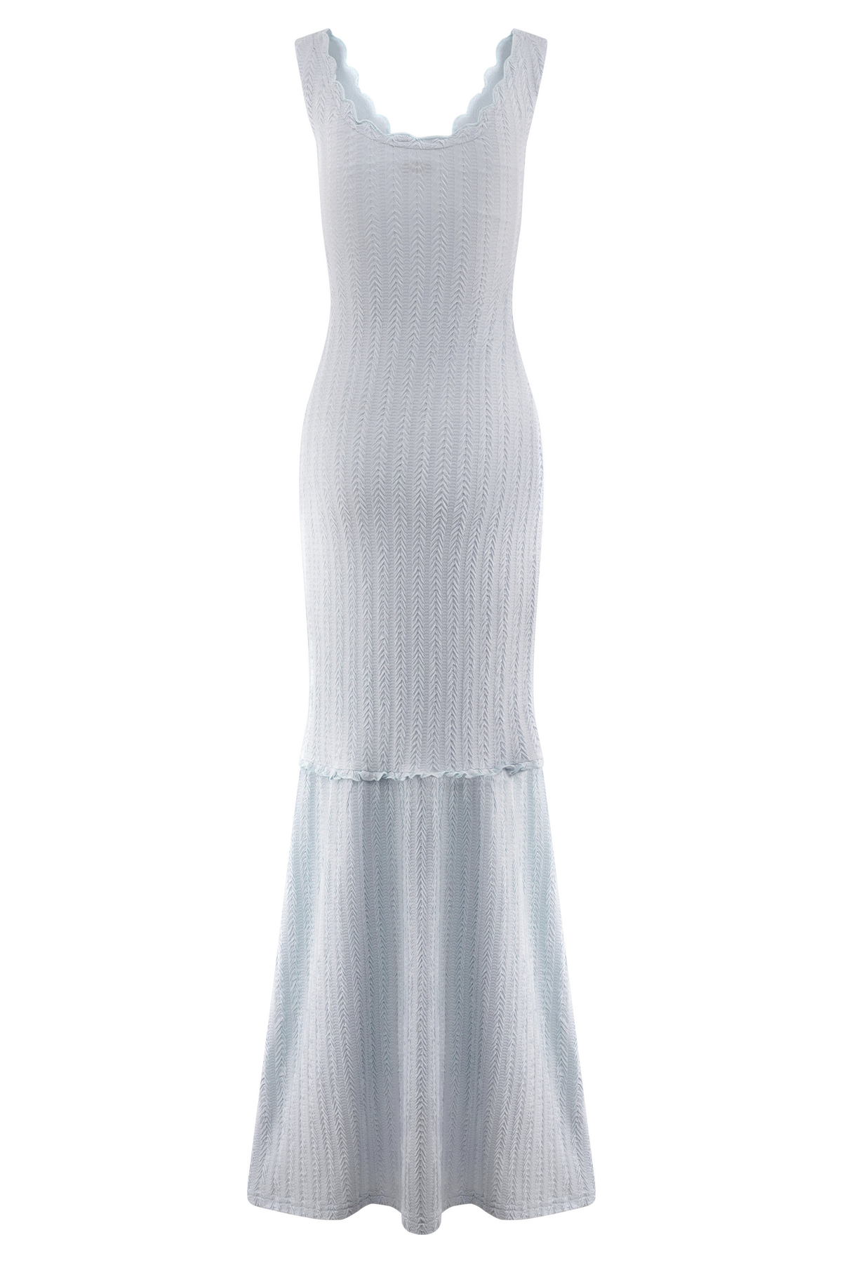 Natalie Off Shoulder Maxi Dress - Sky Blue #6