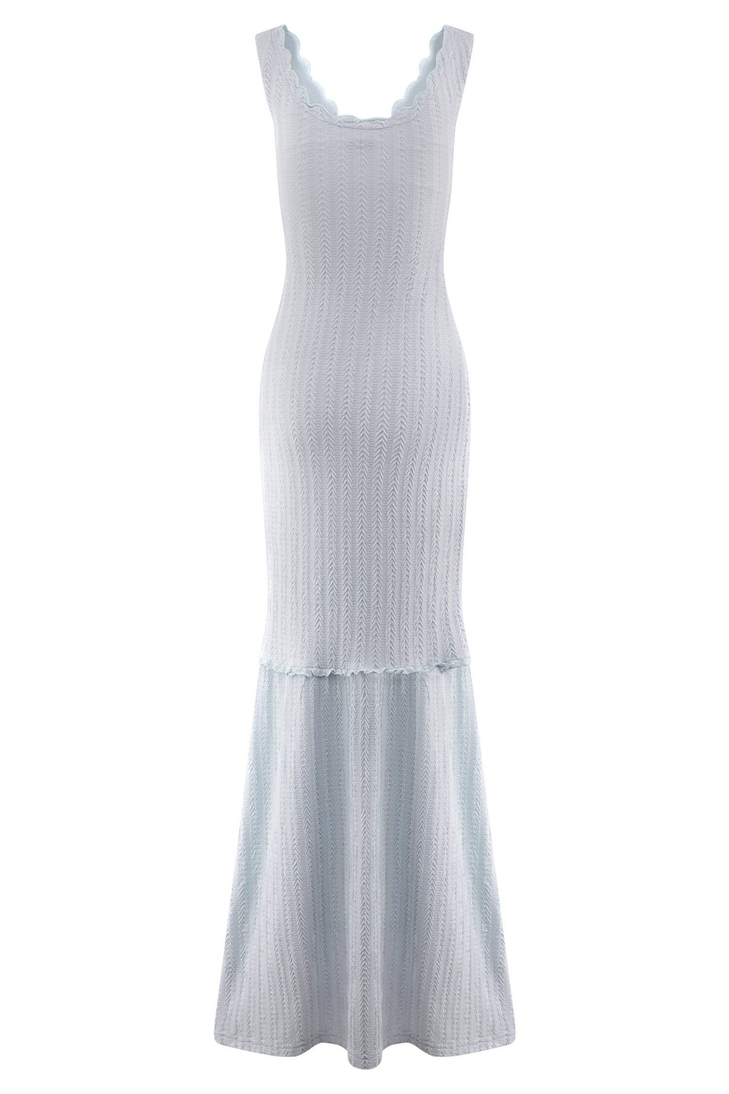 Natalie Off Shoulder Maxi Dress - Sky Blue #6