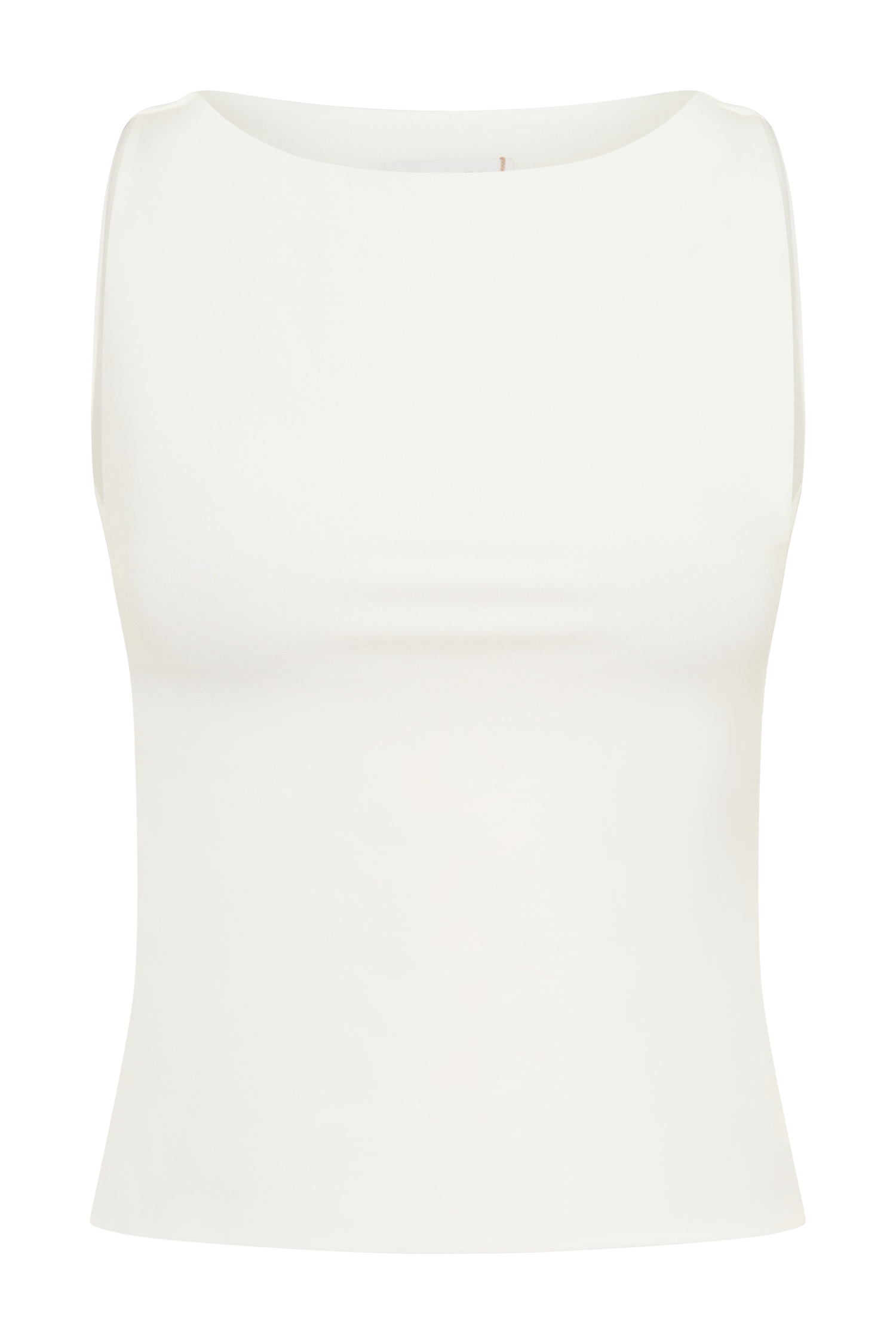 Nicolette Sleeveless Tank Top - White #9