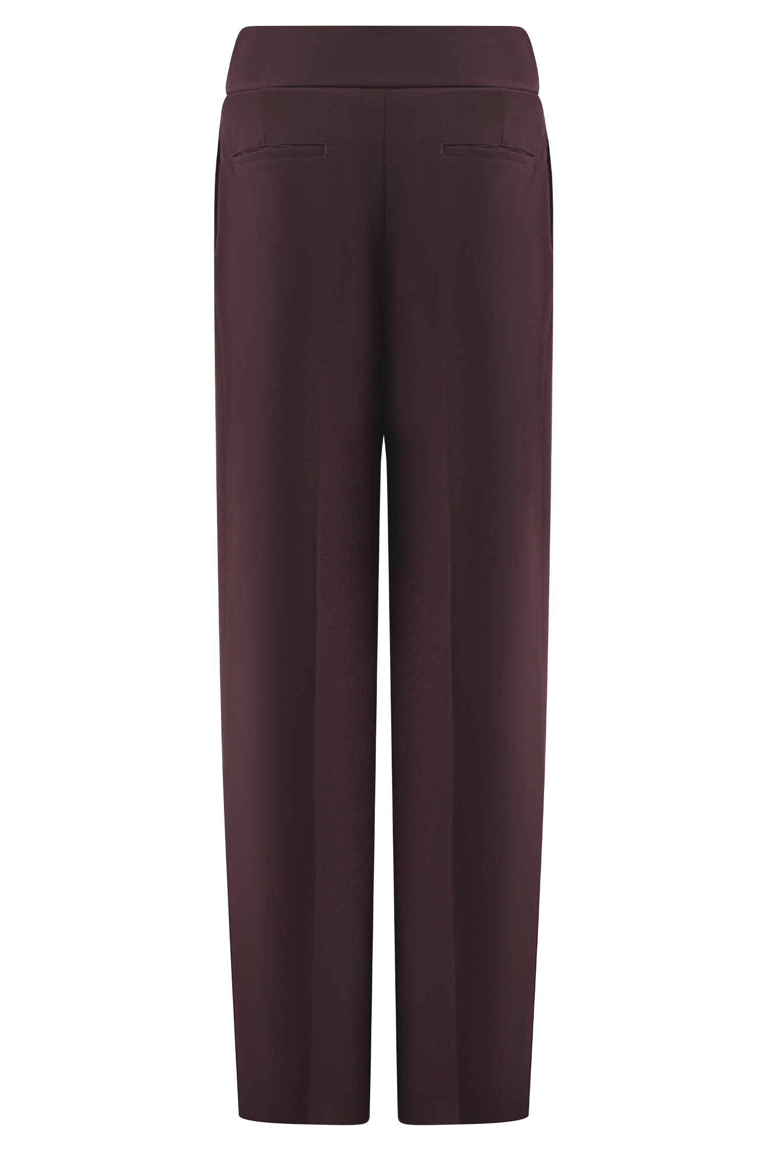 Penelope Pleated High Waisted Pants - Chocolate #9