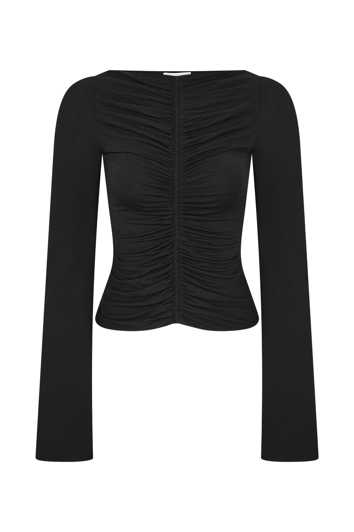 Preston Modal Long Sleeve Top - Black #8