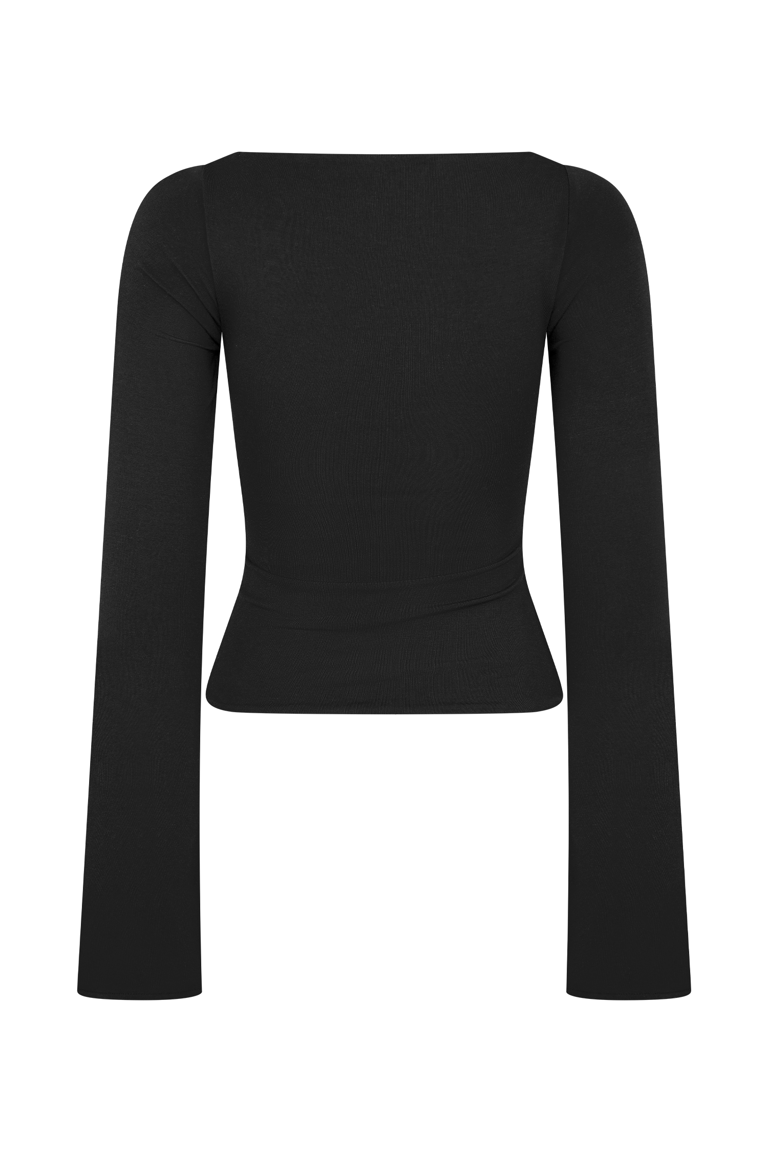 Preston Modal Long Sleeve Top - Black #7