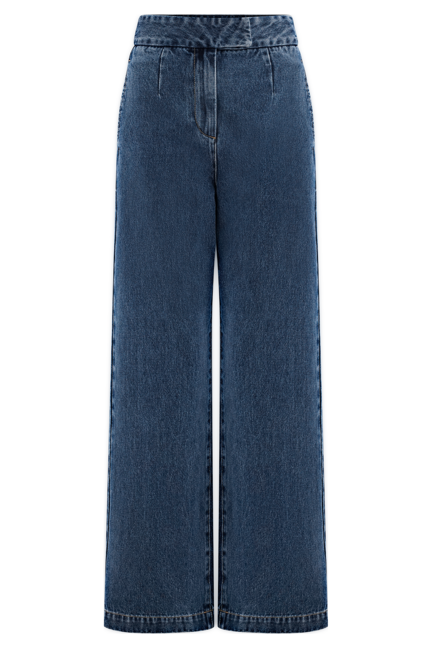 Rayne Wide Leg Denim Jeans - 90'S Blue #10