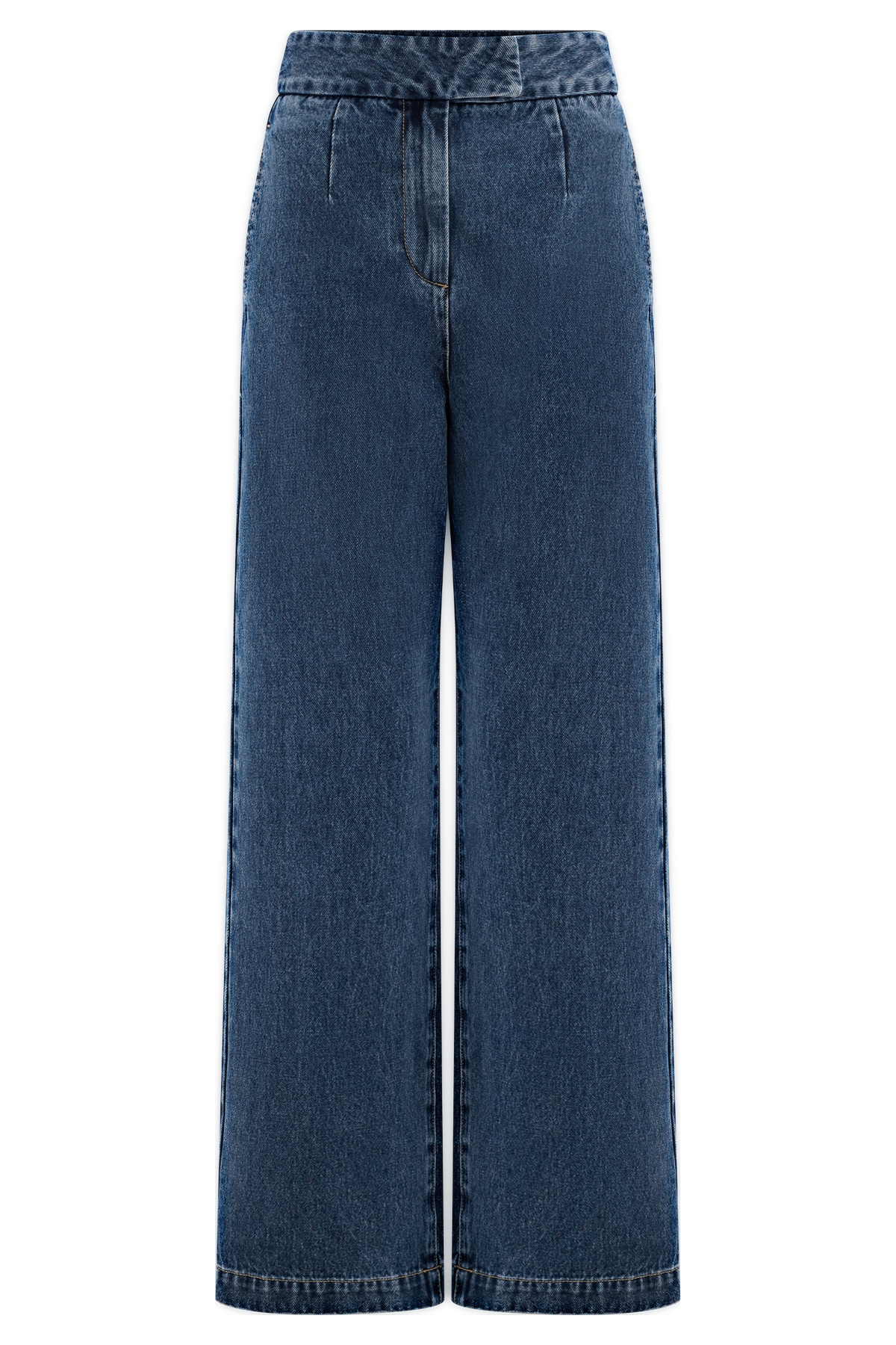 Rayne Wide Leg Denim Jeans - 90'S Blue #10