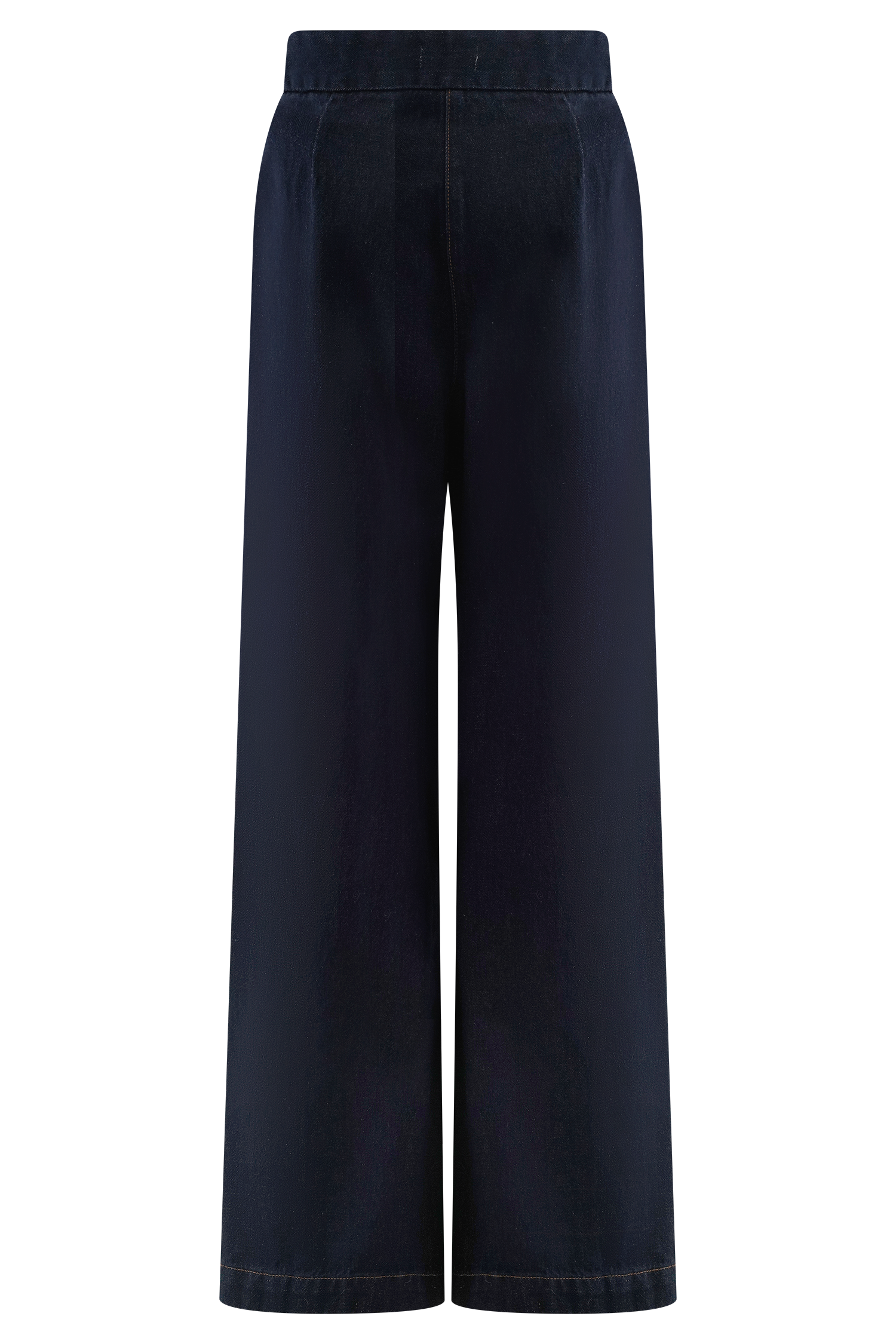 Rayne Wide Leg Denim Jeans - Indigo Blue #4