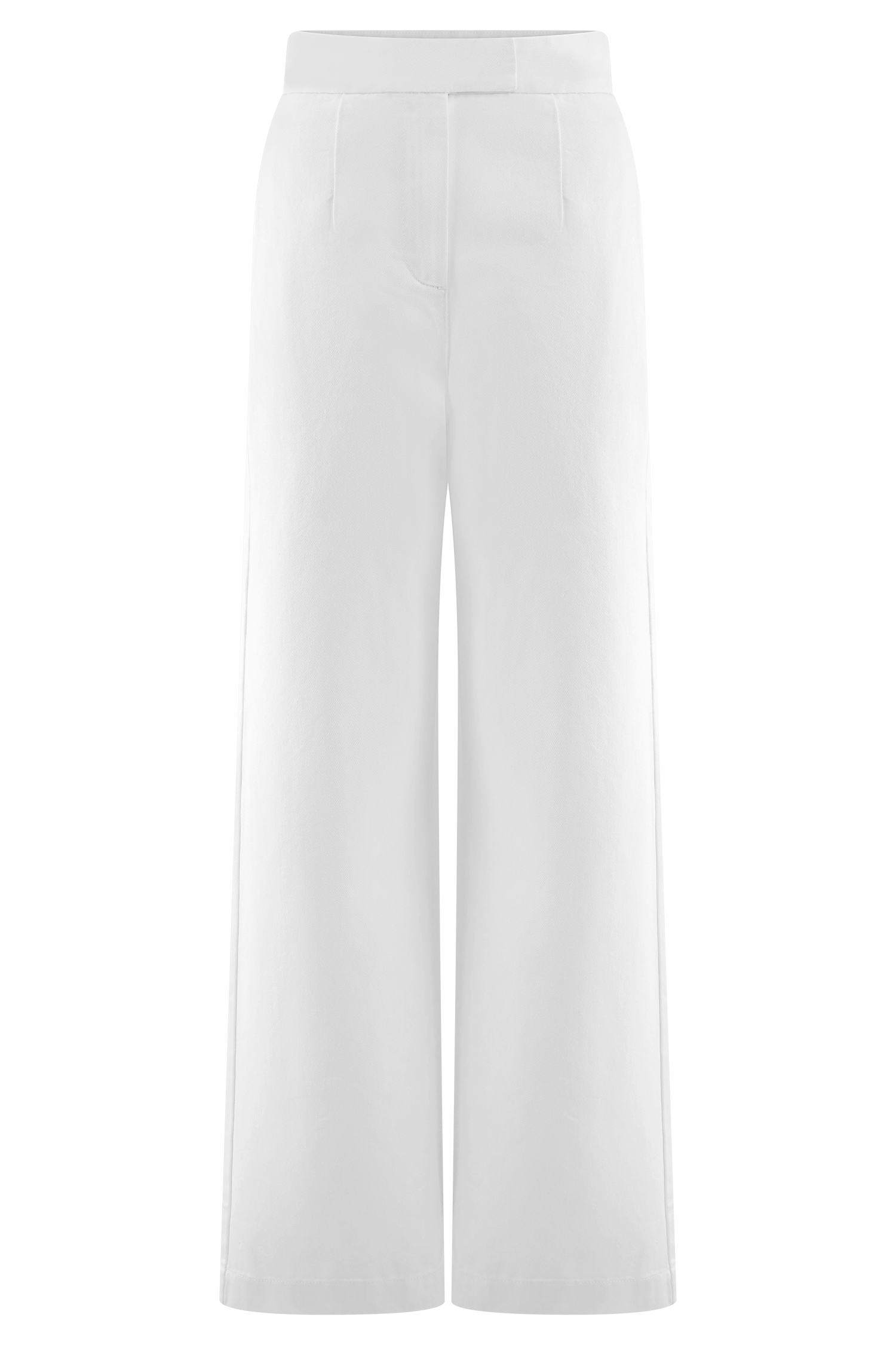 Rayne Wide Leg Denim Jeans - White #9