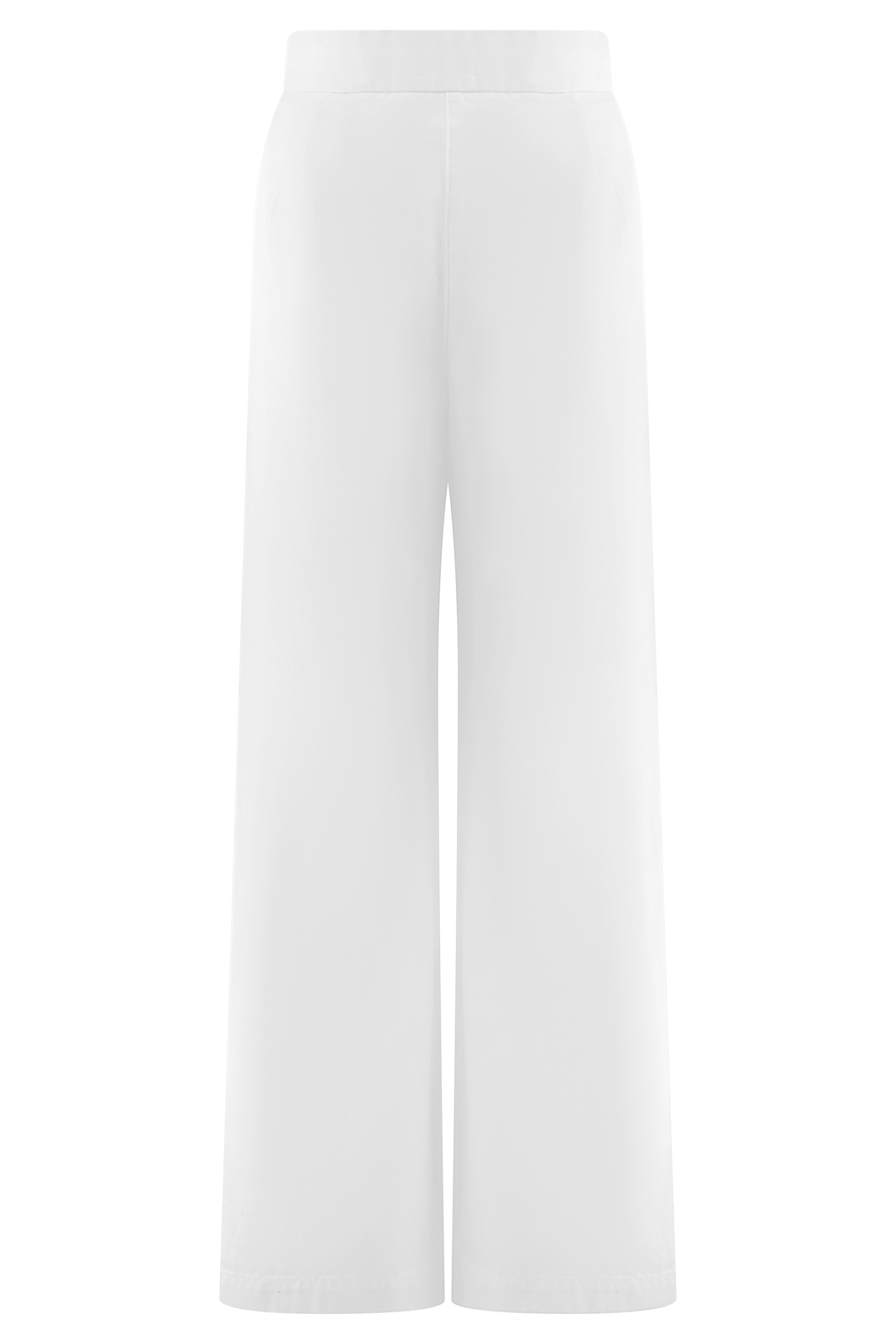 Rayne Wide Leg Denim Jeans - White #8