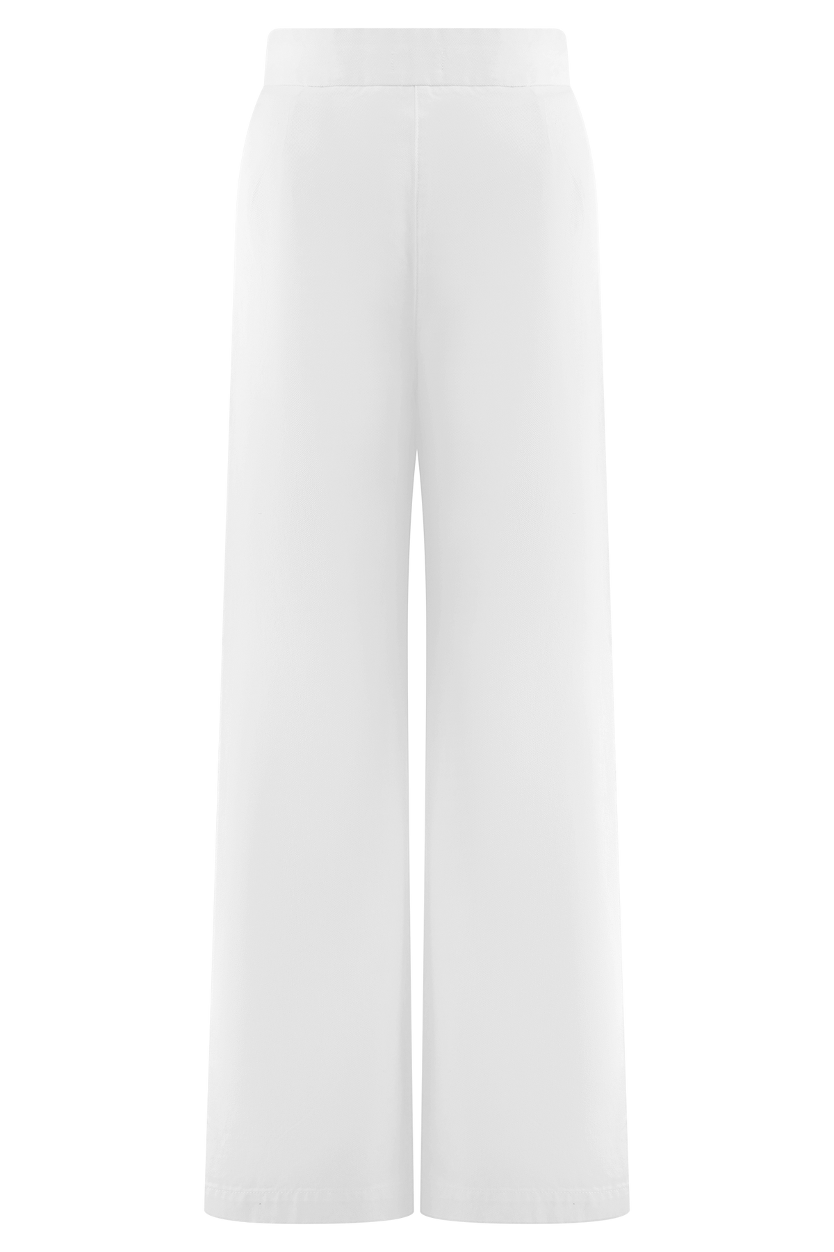 Rayne Wide Leg Denim Jeans - White