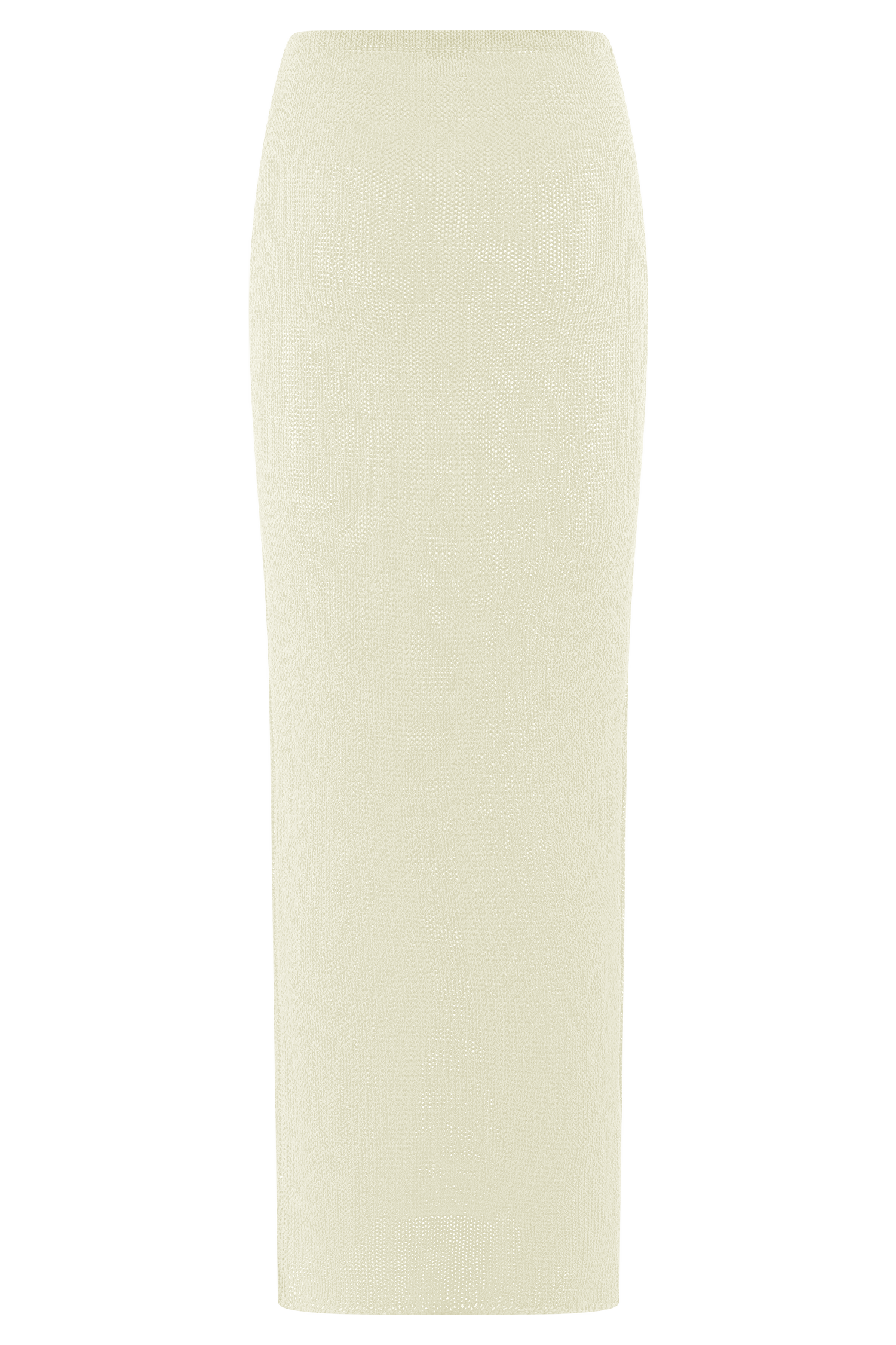 Reagan Knit Maxi Skirt - White #9