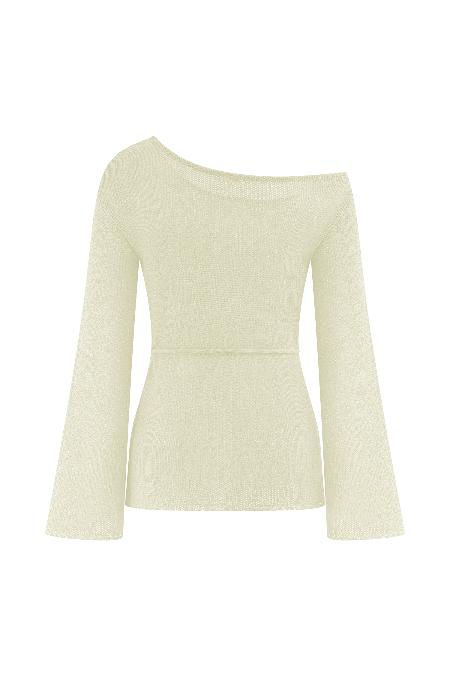 Reagan Off Shoulder Knit Top - White #9