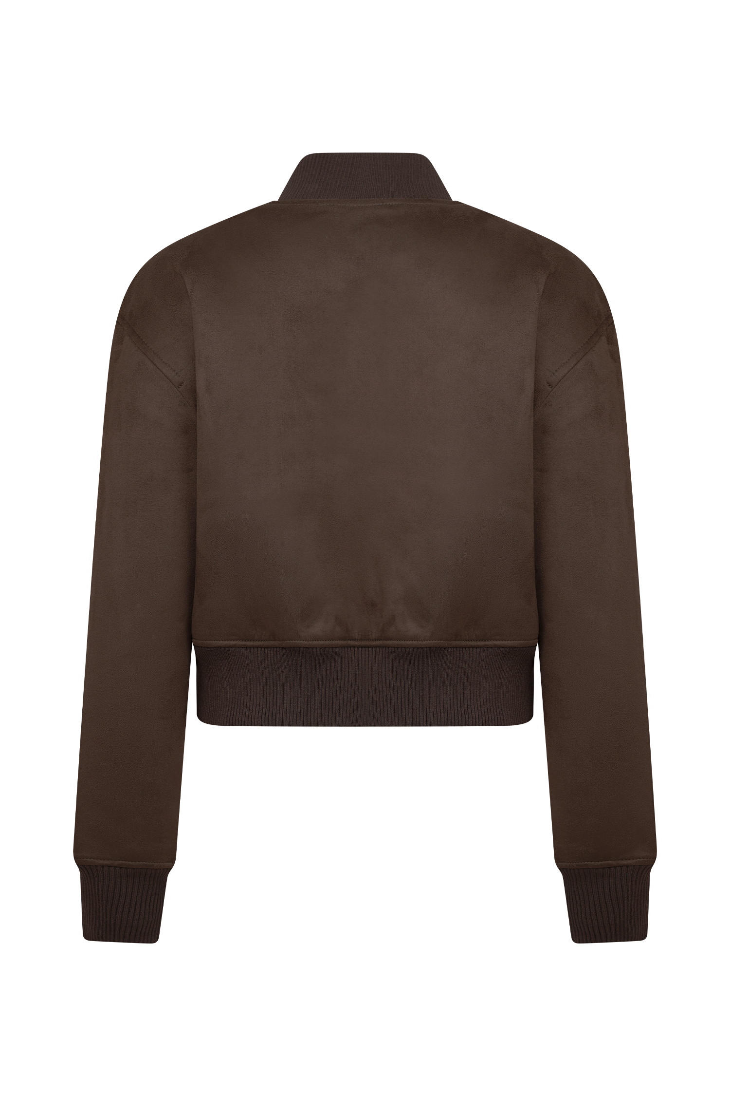 Rudy Suede Bomber Jacket - Chocolate #9