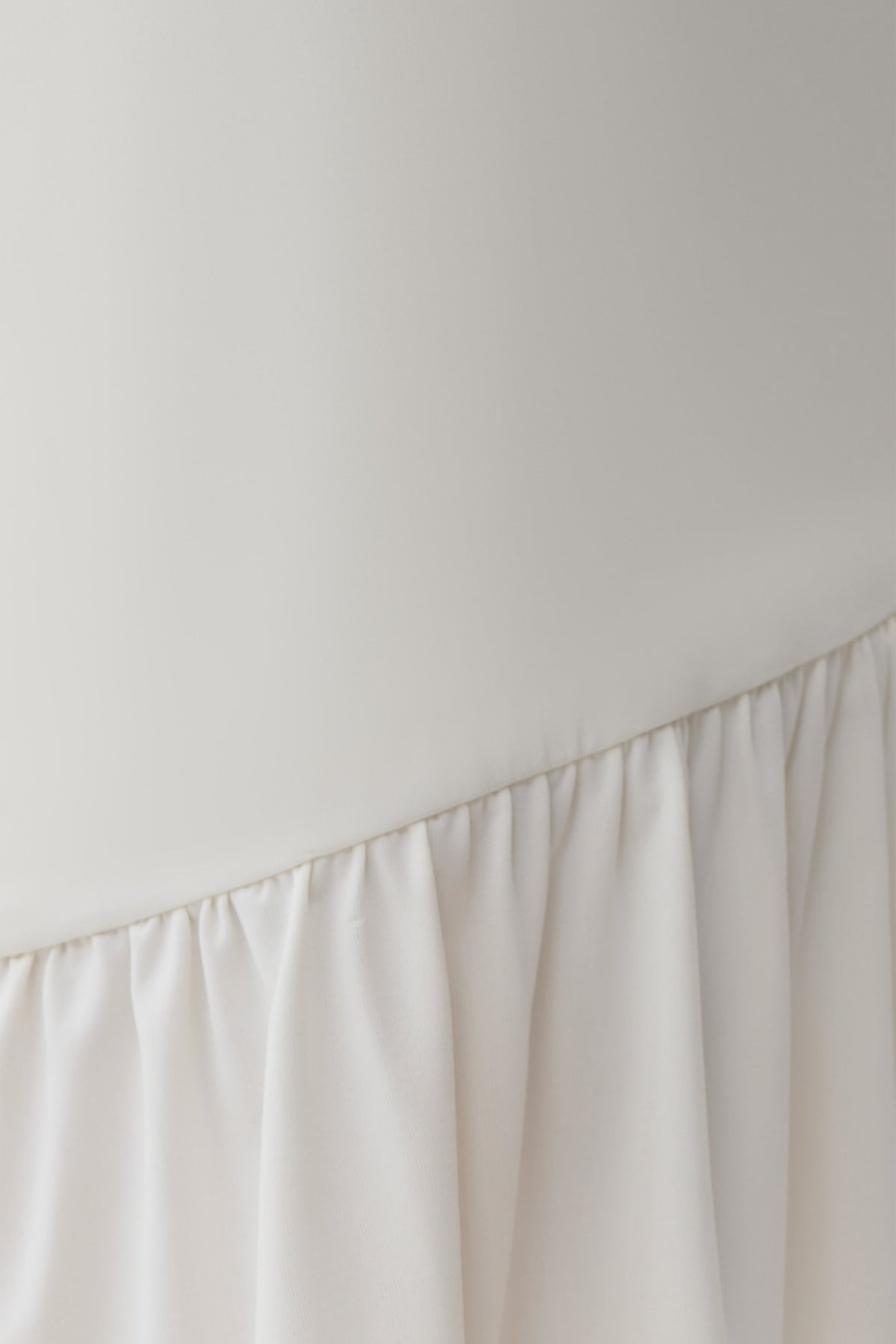 Polina Ruffle Midi Skirt - Ivory #6
