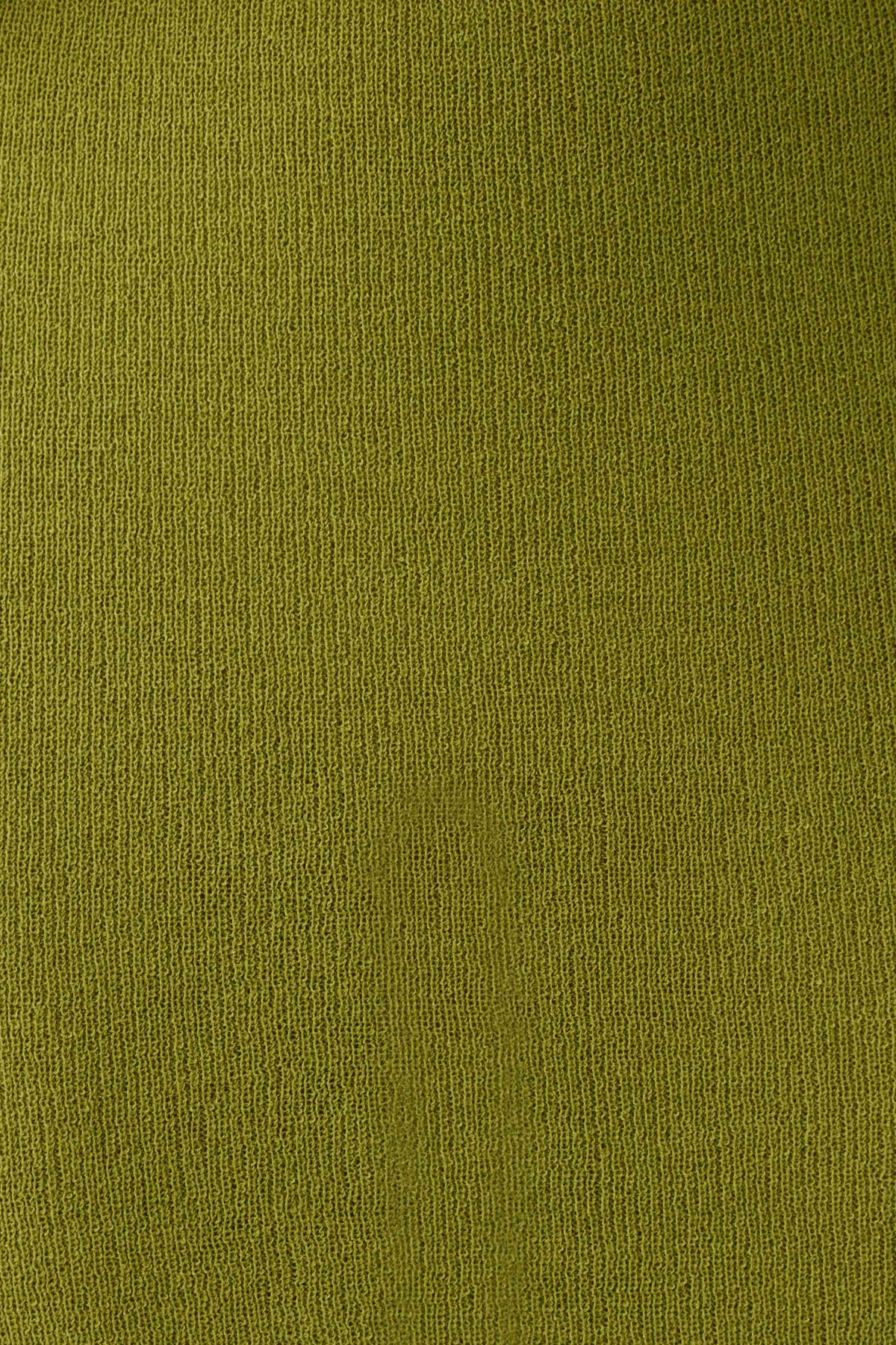 Gigi Knit Knee Length Skirt - Olive