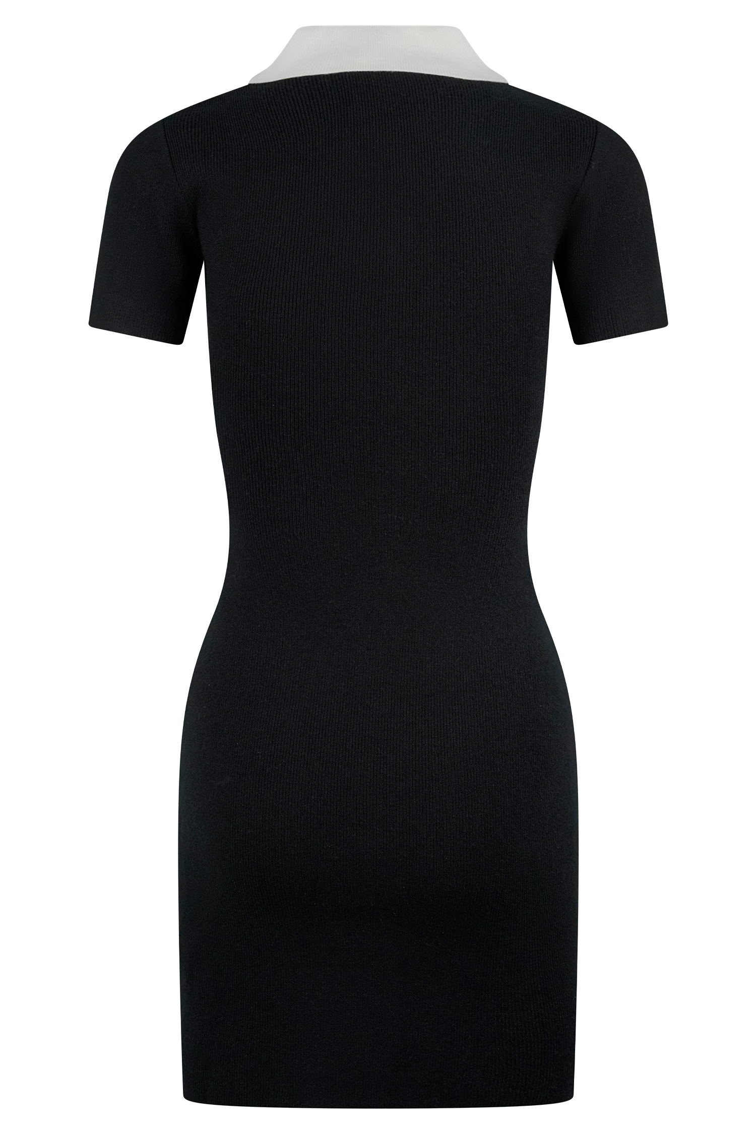 Seema Contrast Mini Dress - Black/White #6