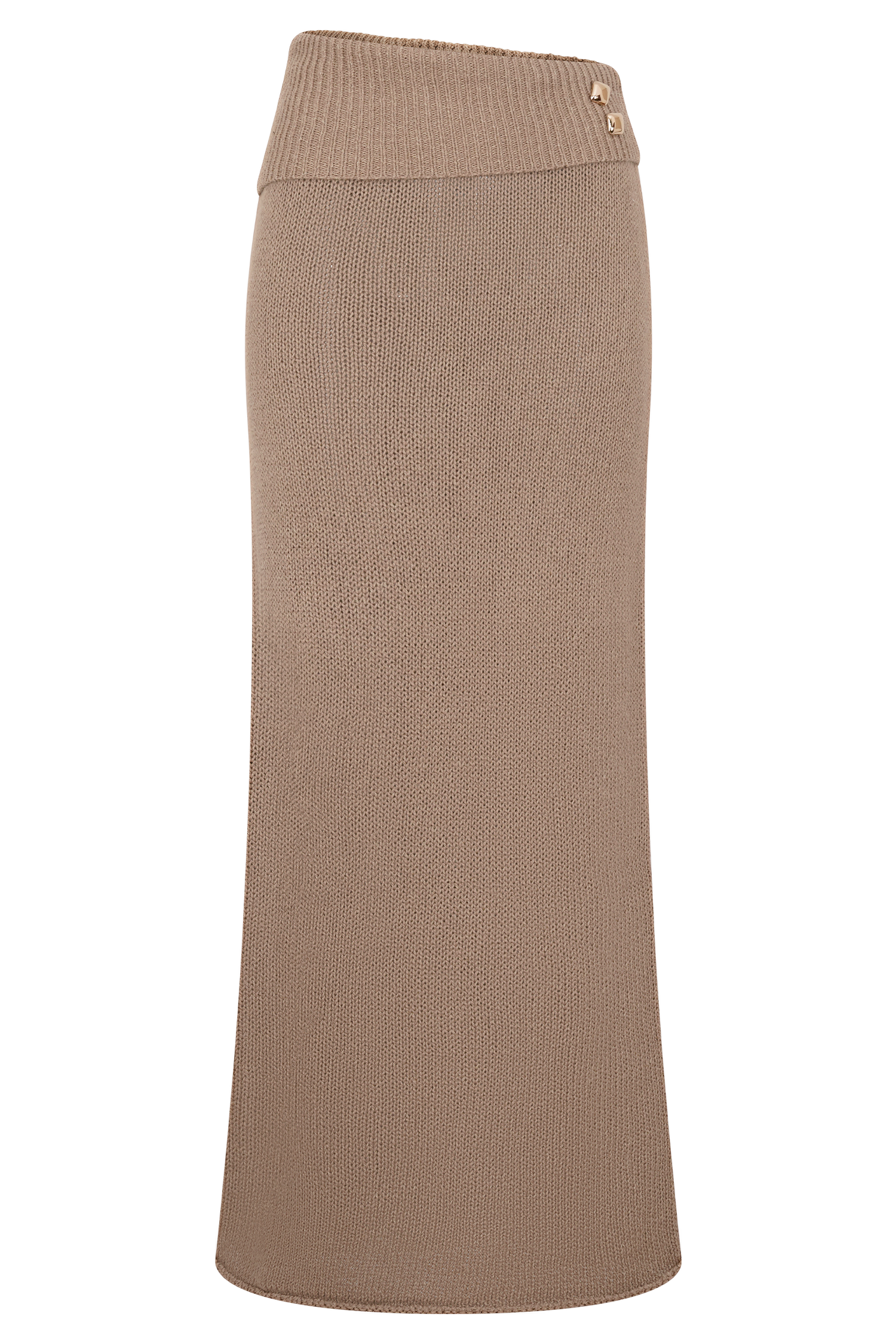 Sloane Knit Maxi Skirt - Latte #8