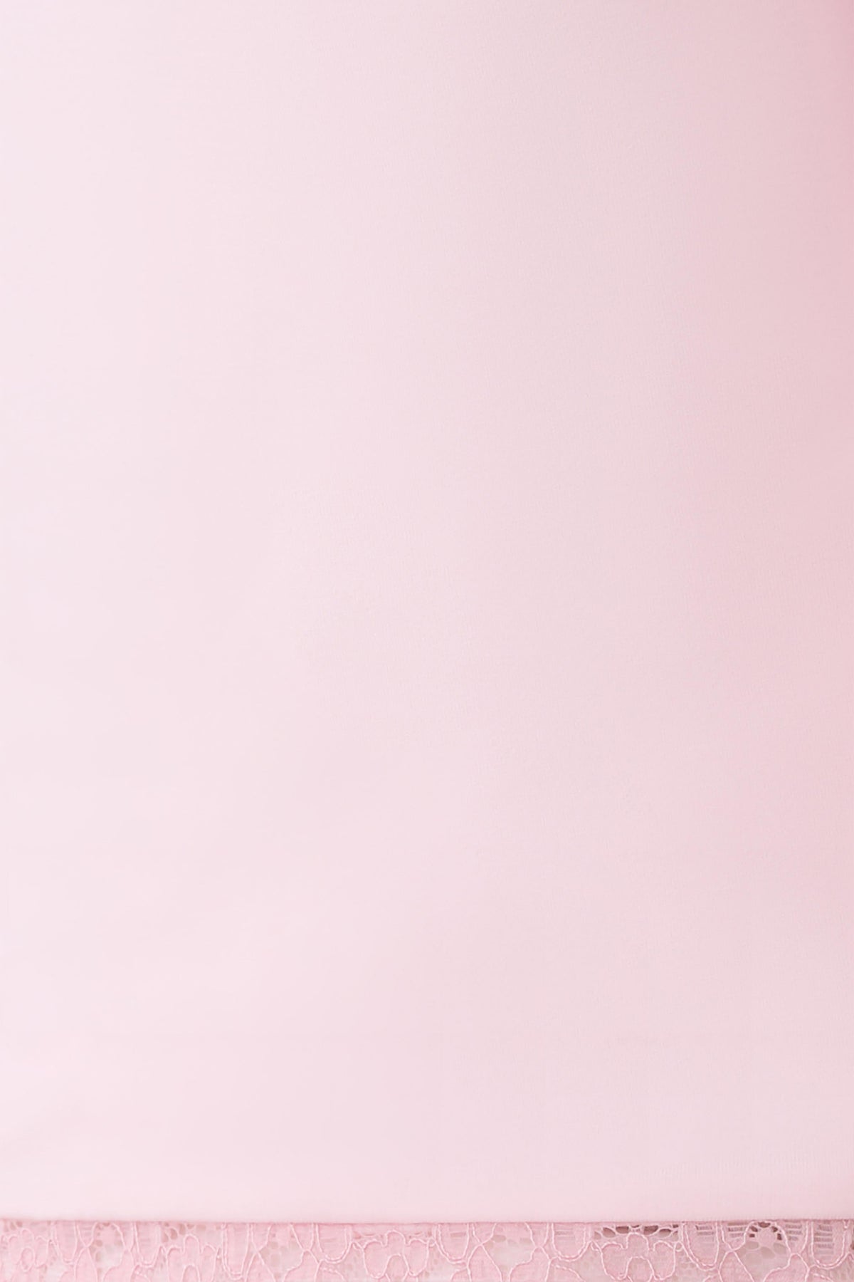 Althea Lace Trimmed Top - Pale Pink #5