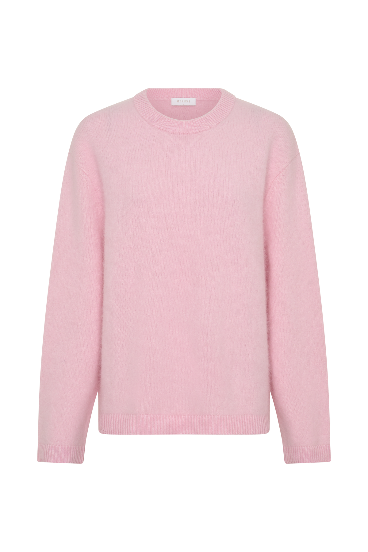 Viviane Fluffy Knit Jumper - Baby Pink #8