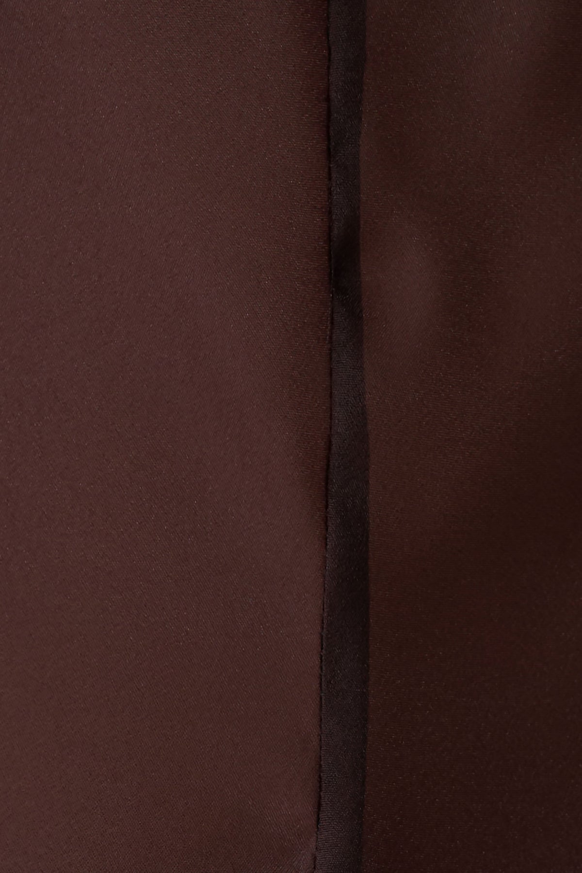 Charlotte Organza Sheer Shirt - Dark Chocolate