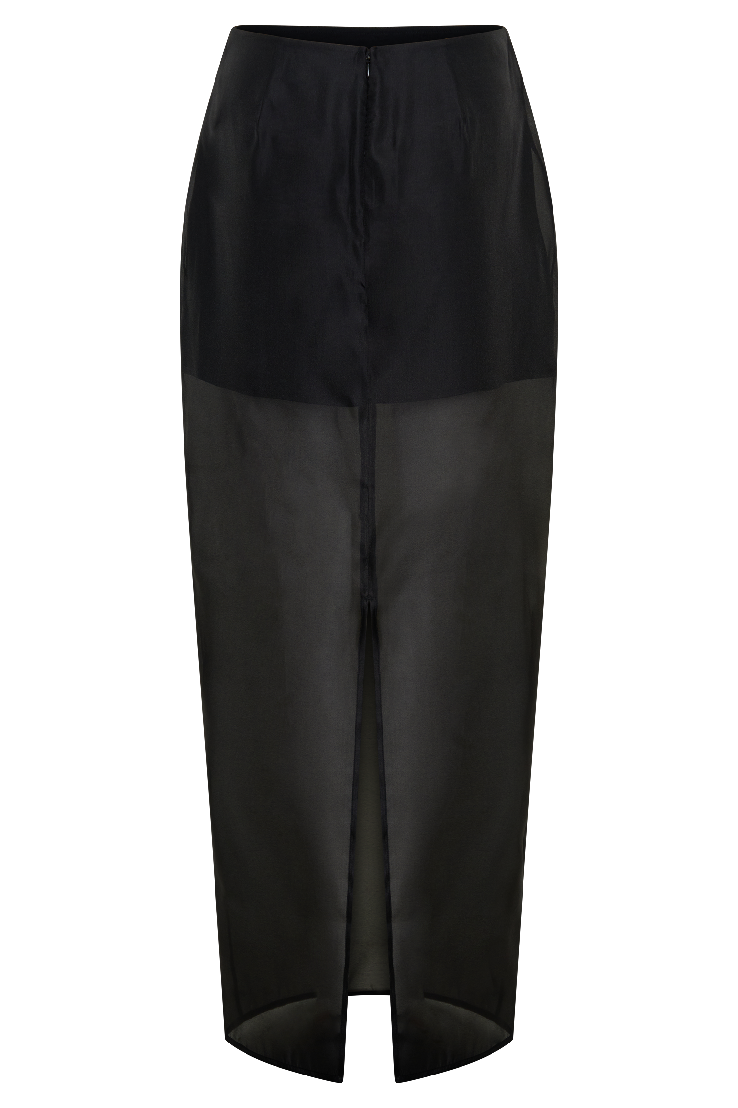 Ximena Organza Maxi Skirt - Black #8