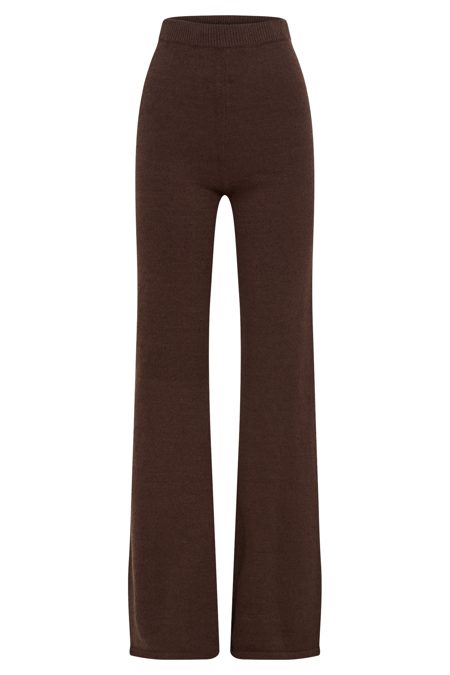 Angelina Knit Pants - Chocolate