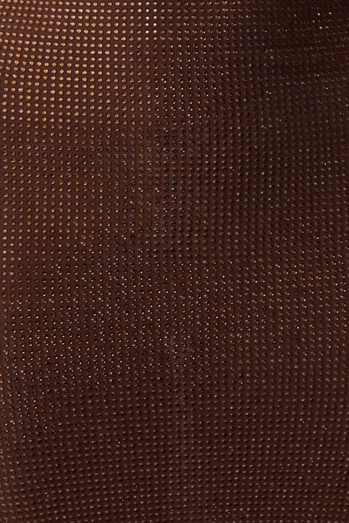 Elani Diamante Maxi Dress - Chocolate #6