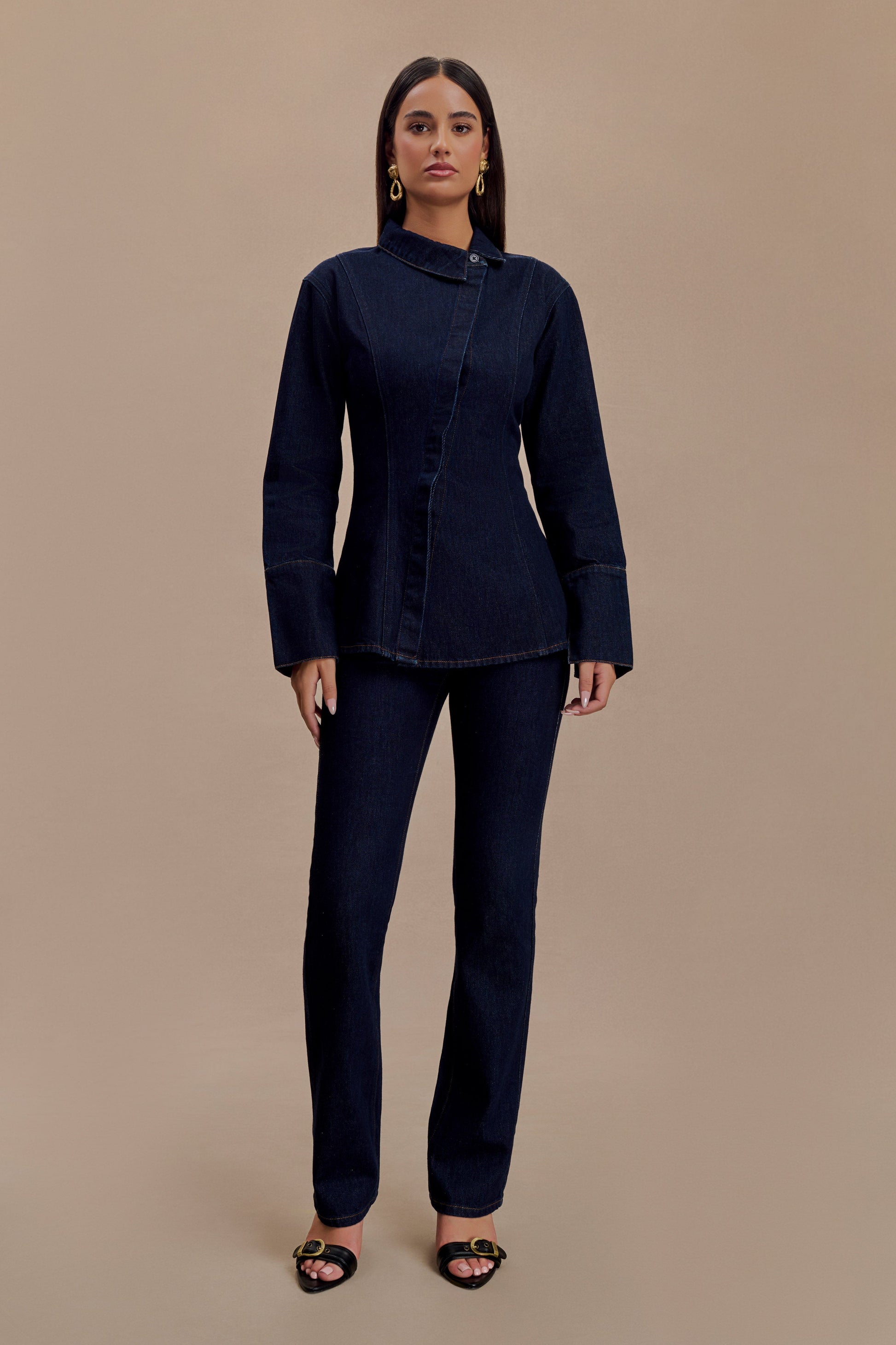 Jericho Straight Leg Jeans - Indigo Blue #7