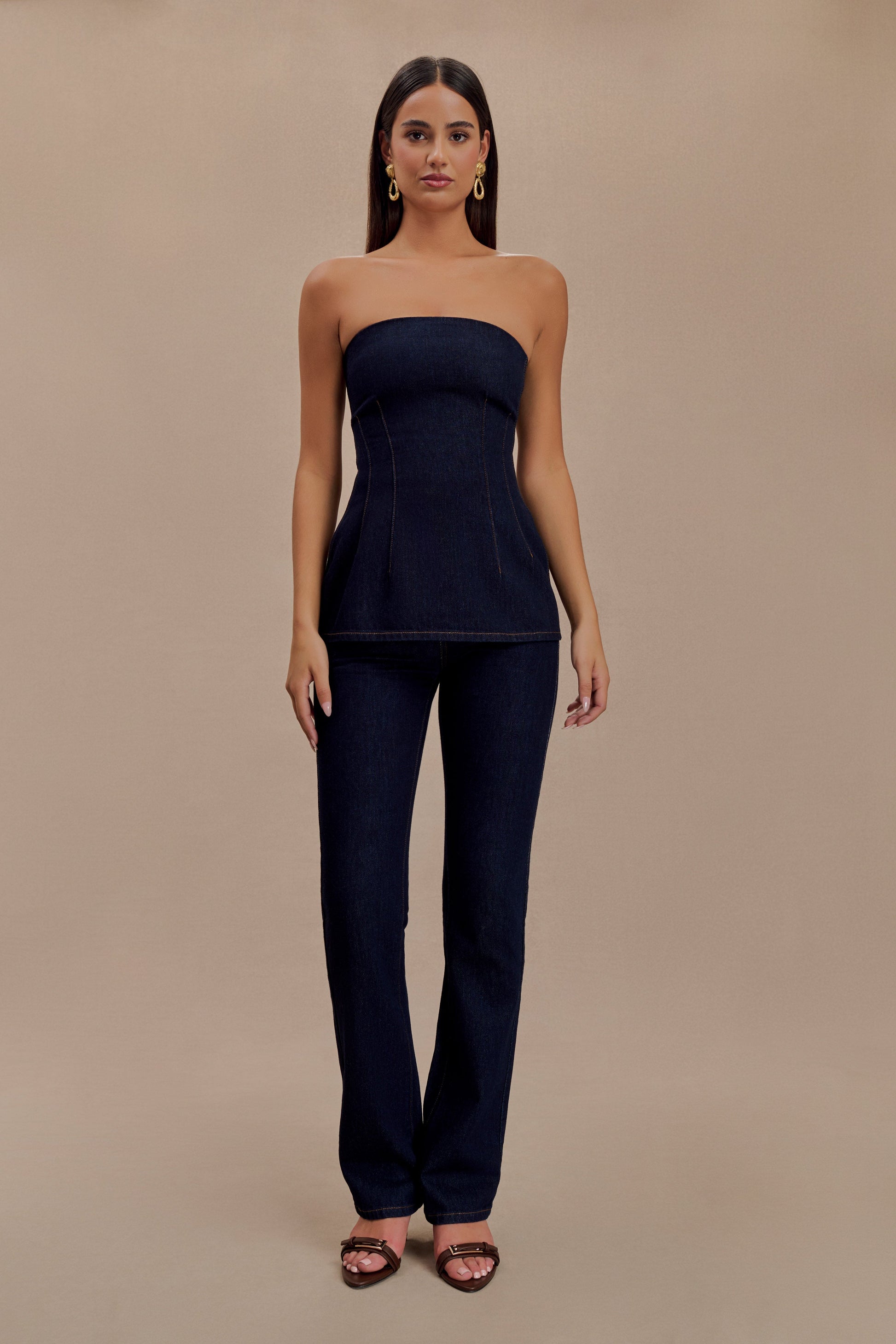 Jericho Straight Leg Jeans - Indigo Blue #4